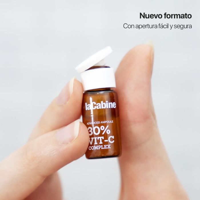 Fiala avanzata 30% di complesso di acido ialuronico + vitamina C 2ml - La Cabine - 4