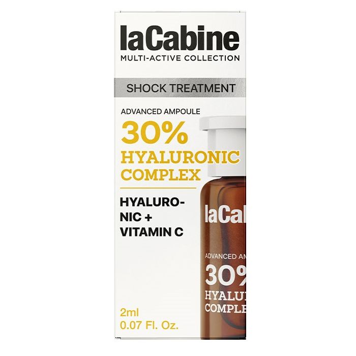 Fiala avanzata 30% di complesso di acido ialuronico + vitamina C 2ml - La Cabine - 1