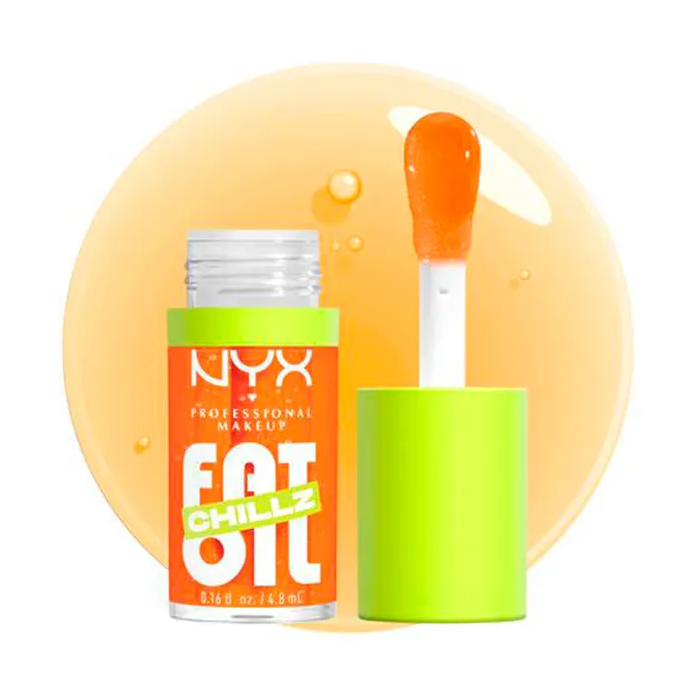 Fat Oil Chillz Aceite Labial - Efecto frío - 8 ml - Nyx - 1