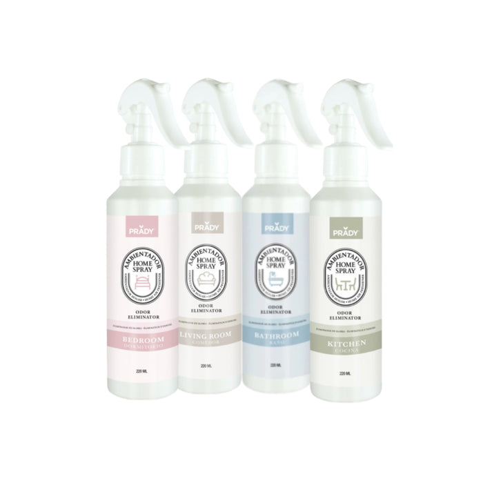 Deodorante per ambienti Home Spray Eliminatore di Odori - 220 ml - Prady | Profumi per Bagno, Cucina, Soggiorno e Camera - Prady - 1