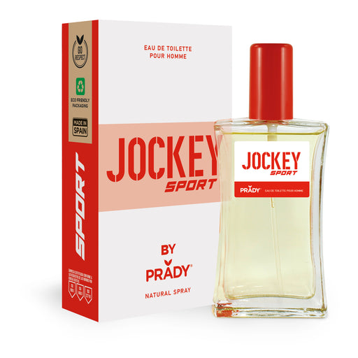 Profumo Jockey Sport Homme Rosso e Bianco 90 ml - Prady - 1