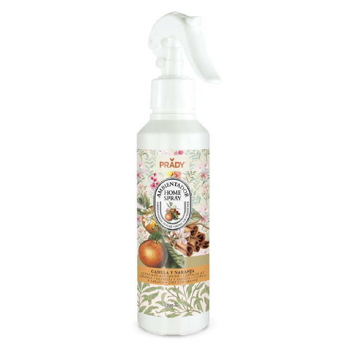 Profumo per interni in bomboletta spray - Prady : Canela y Naranja 220ml - 1