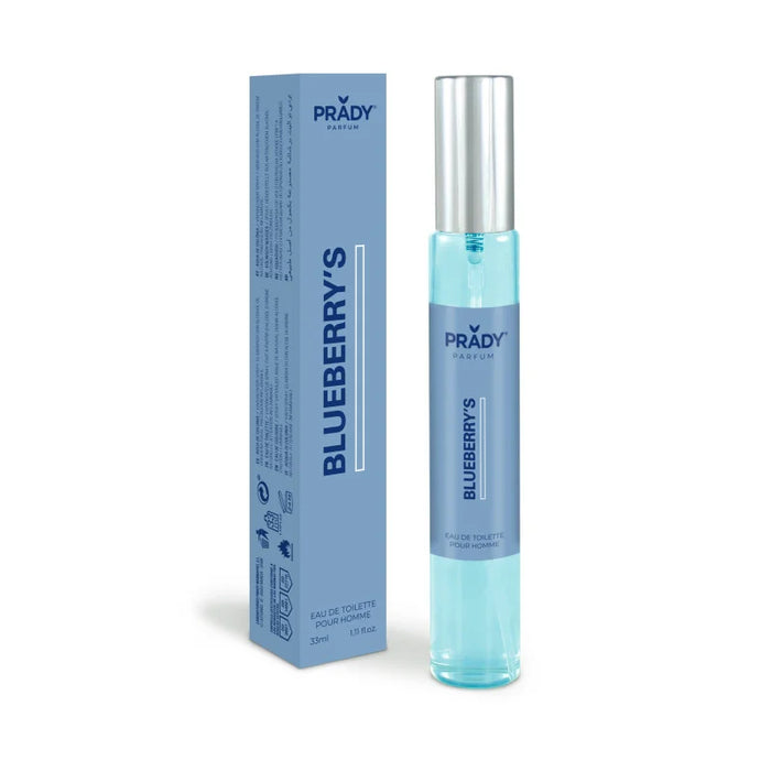 EAU DE TOILETTE 90ML BLUEBERRY'S HOMME - Prady - 1