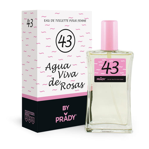 Eau de Toilette Acqua Viva di Rose 90ml - Prady - 1