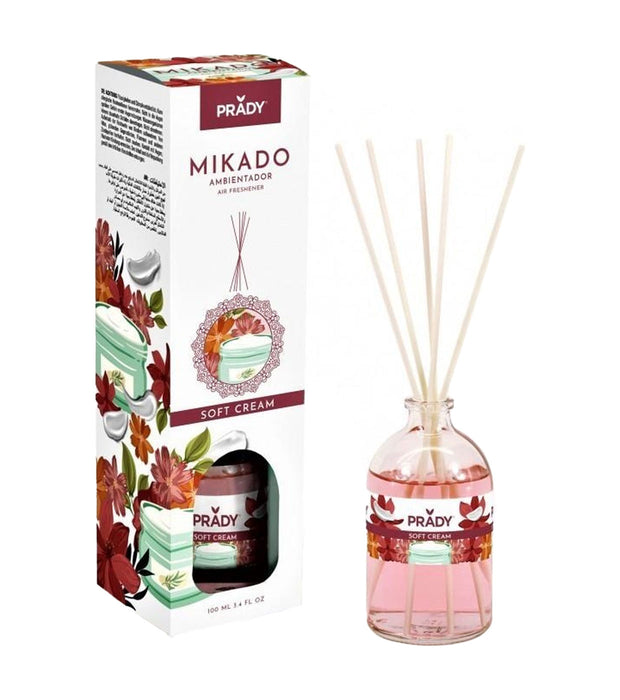 Diffusore Mikado 100ml - Prady : Soft Cream - 1
