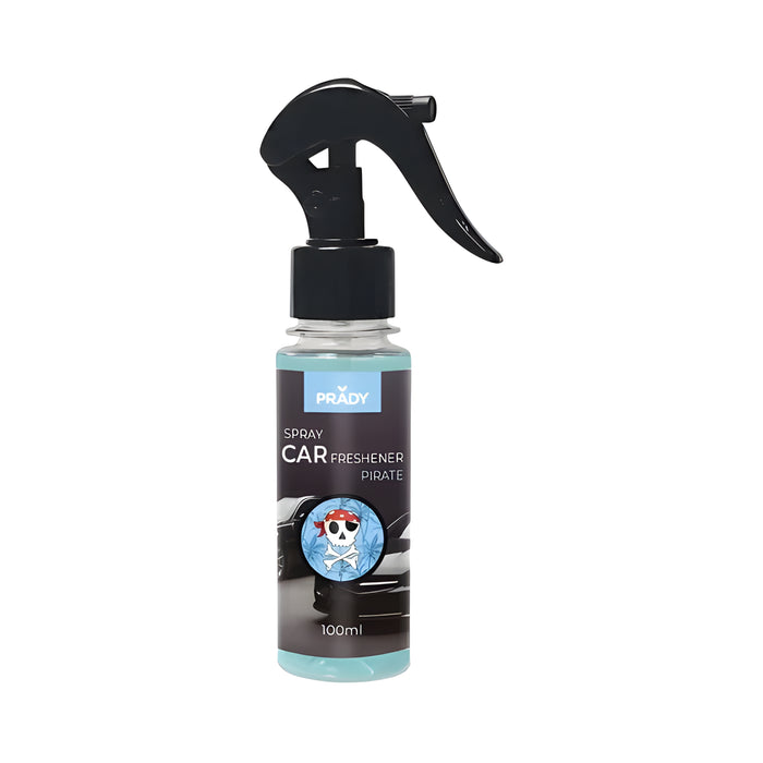 Deodorante per Auto Spray - 100 ml - Prady | 7 Aromi Freschi e Duraturi - Prady : Pirate - 1