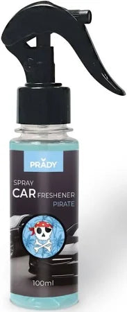 Deodorante per Auto Spray - 100 ml - Prady | 7 Aromi Freschi e Duraturi - Prady : Pirate - 1