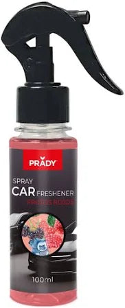 Deodorante per Auto Spray - 100 ml - Prady | 7 Aromi Freschi e Duraturi - Prady : Frutos Rojos - 1