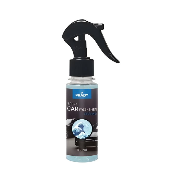 Deodorante per Auto Spray - 100 ml - Prady | 7 Aromi Freschi e Duraturi - Prady : Océano - 1