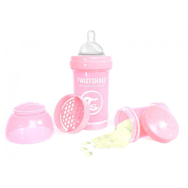 Biberon anticolica rosa - Twistshake - 1