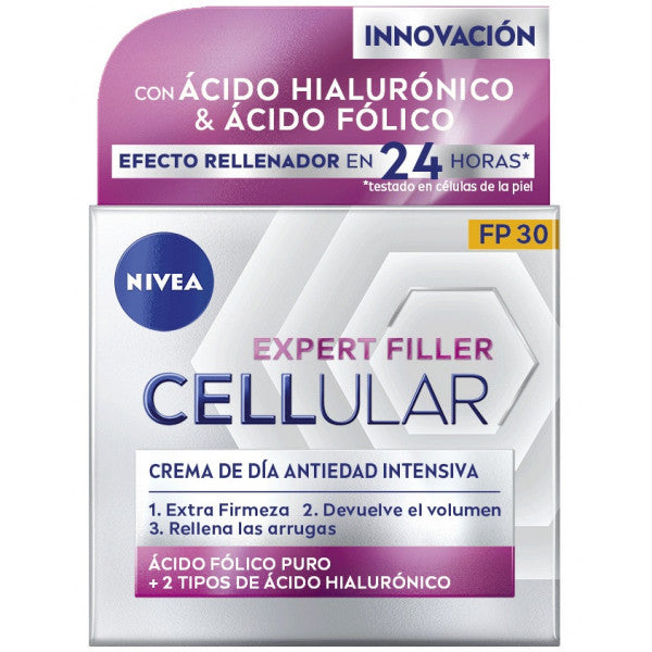 Crema Giorno filler professionale alle cellule di Acido Ialuronico - Nivea - 1