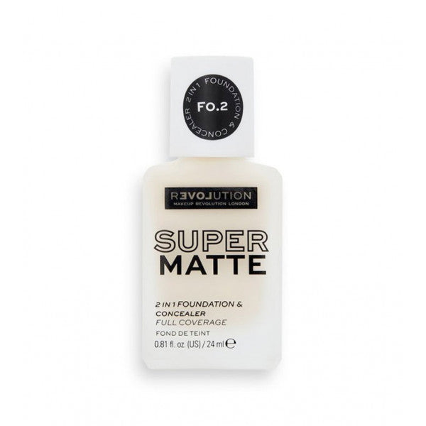 Primer per trucco Relove Supermatte Foundation - Make Up Revolution - 1