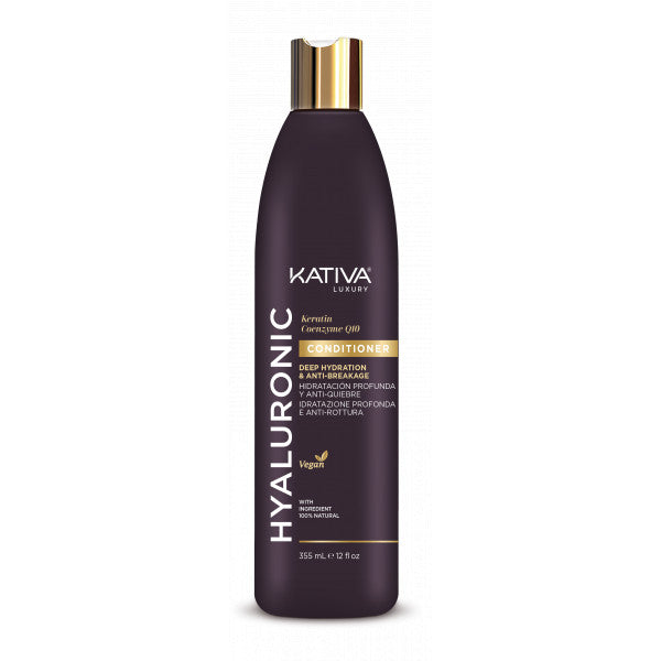 Balsamo con Acido Ialuronico, Cheratina e Coenzima Q10 - Kativa - 1