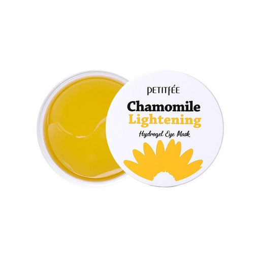 Maschera Schiarente per gli Occhi alla Camomilla - Chamomile Lightening Hydrogel Eye Mask 84g - Petitfee - 1