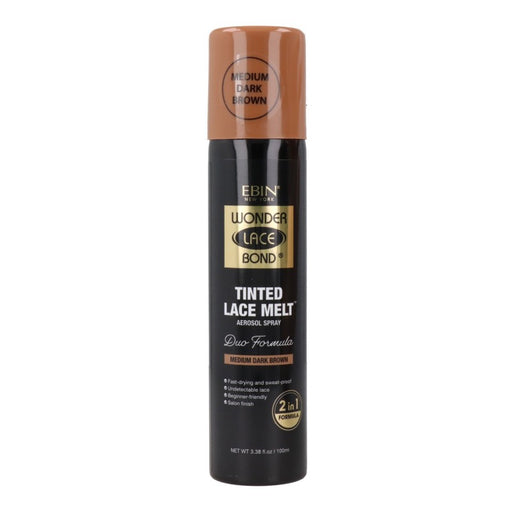 Spray aerosol colorato per merletti 100 ml - Ebin New York : Medium Dark Brown - 1