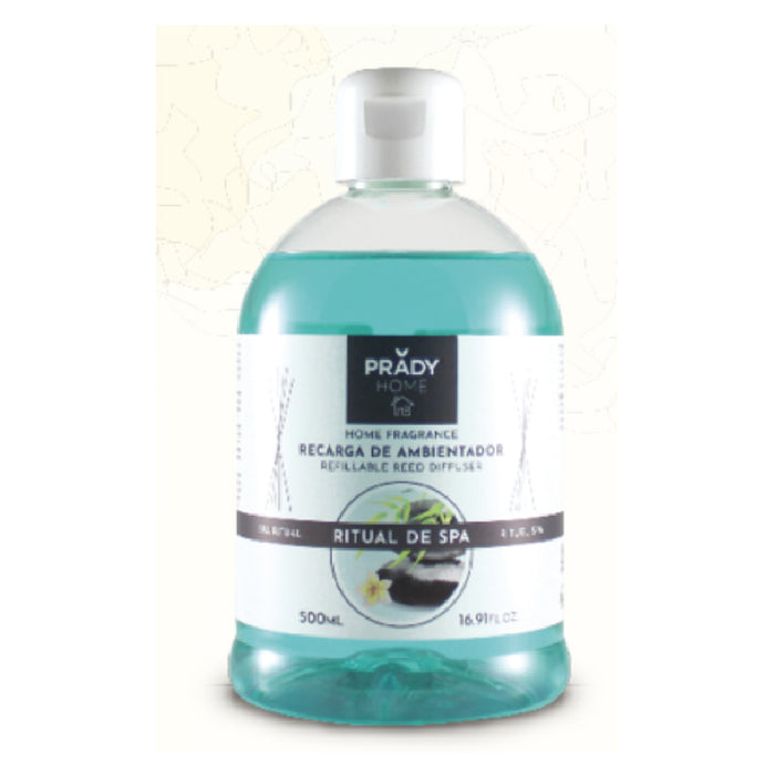 Ricarica Mikado - Prady - 500 ml | Deodorante Ambientale in Formato Risparmio per Diffusori con Bastoncini - Prady - 1