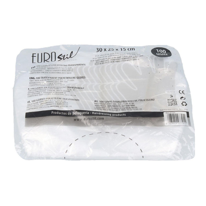Guanti Monouso 100pz 30x25x15cm (07304) - Eurostil - 1