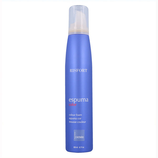 Schiuma Color Castano 200 ml - Risfort - 1