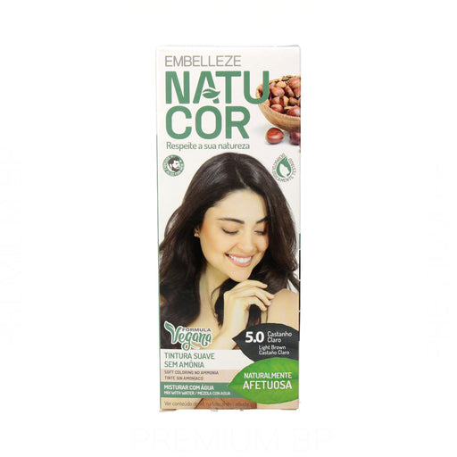 Naturcor Colorazione Permanente senza Ammoniaca 33 G Colore 2.0 - Novex - 1