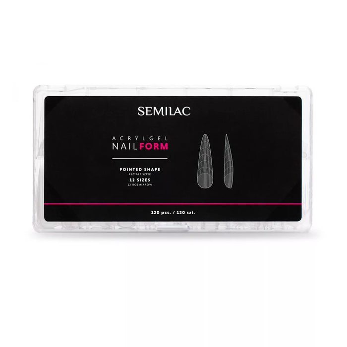 Punte Punte Acrygel - Semilac : Forma Stiletto - 1
