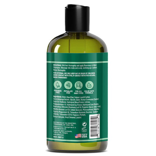 Shampoo Fortificante di Rosmarino e Menta 355ml - Difeel - 2
