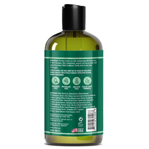 Balsamo Rinforzante Rosmarino e Menta 355ml - Difeel - 2