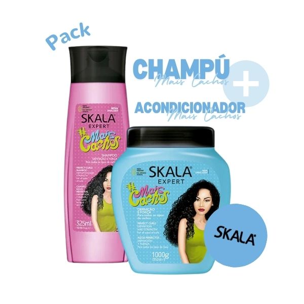 Pacco More Ricci: Shampoo + Balsamo 1000ml - Skala - 1
