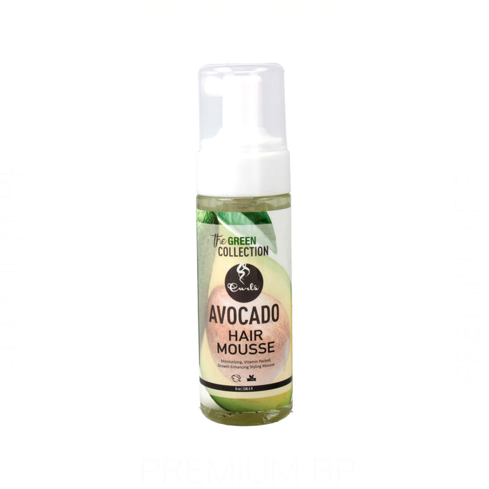 Curls Green Collection Mousse per Capelli all'Avocado 236ml - Curls - 1