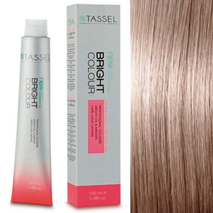 5 Castano Chiaro - Colorante con Olio di Argan e Cheratina 100 ml - Tassel : 9.23N Rubio Muy Claro Beige Dorado - 1