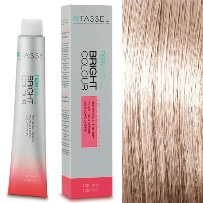 5 Castano Chiaro - Colorante con Olio di Argan e Cheratina 100 ml - Tassel : 10N Rubio Super Claro Nórdico - 1