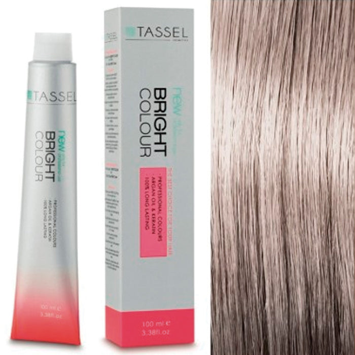 5 Castano Chiaro - Colorante con Olio di Argan e Cheratina 100 ml - Tassel : 10.32N Rubio Super Claro Beige - 1