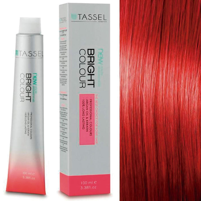 5 Castano Chiaro - Colorante con Olio di Argan e Cheratina 100 ml - Tassel : 8.66 Rubio Claro Fuego - 1