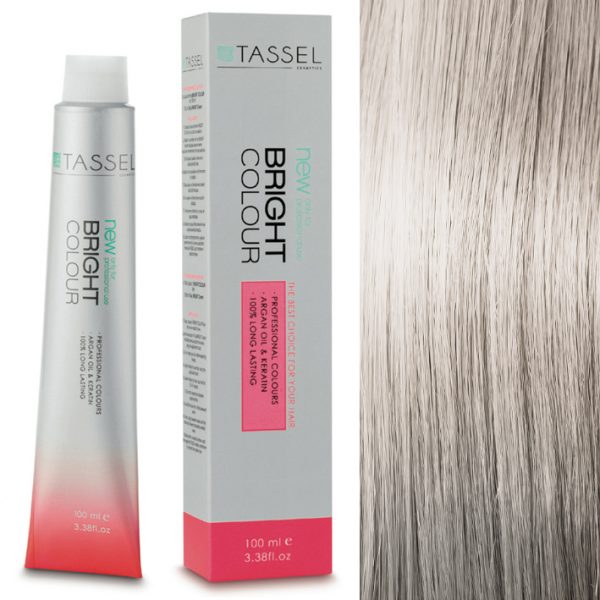 5 Castano Chiaro - Colorante con Olio di Argan e Cheratina 100 ml - Tassel : 10.31N Rubio Super Claro Dorado Ceniza - 1