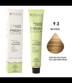 Tinta Fresh Colour senza Ammoniaca 100ml - Tassel : 9.3 - Rubio muy claro dorado - 1