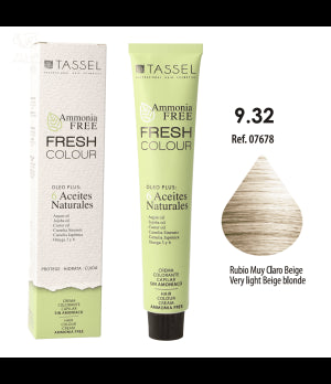 Tinta Fresh Colour senza Ammoniaca 100ml - Tassel : 9.32 Rubio muy claro beige - 1