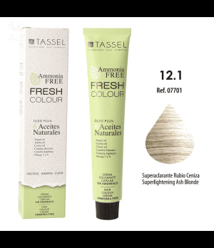 Tinta Fresh Colour senza Ammoniaca 100ml - Tassel : 12.1 Super aclarante rubio ceniza - 1