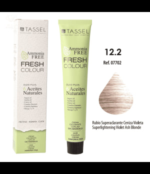 Tinta Fresh Colour senza Ammoniaca 100ml - Tassel : 12.2 Super aclarante rubio ceniza violeta - 1