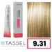 5 Castano Chiaro - Colorante con Olio di Argan e Cheratina 100 ml - Tassel : 9.31 Rubio Muy Claro Dorado Ceniza - 1