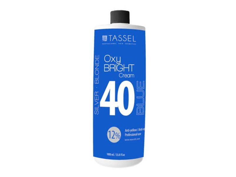 Crema Oxy Bright Blu 40 Volumi 1000 ml - Tassel - 1