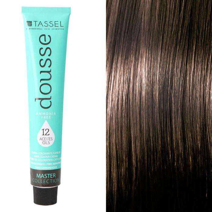 Tintura Capelli Tassel Dousse Master Collection - 100 ml | 11 Tonalità Base con 12 Oli Essenziali - Tassel : 7 Rubio Medio - 1