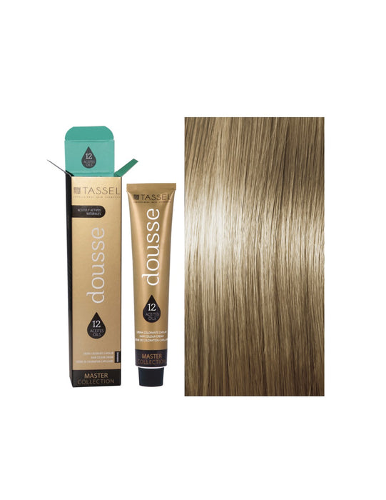 Tintura Capelli Tassel Dousse Master Collection - 100 ml | 11 Tonalità Base con 12 Oli Essenziali - Tassel : 0.3 - ARENA - 1