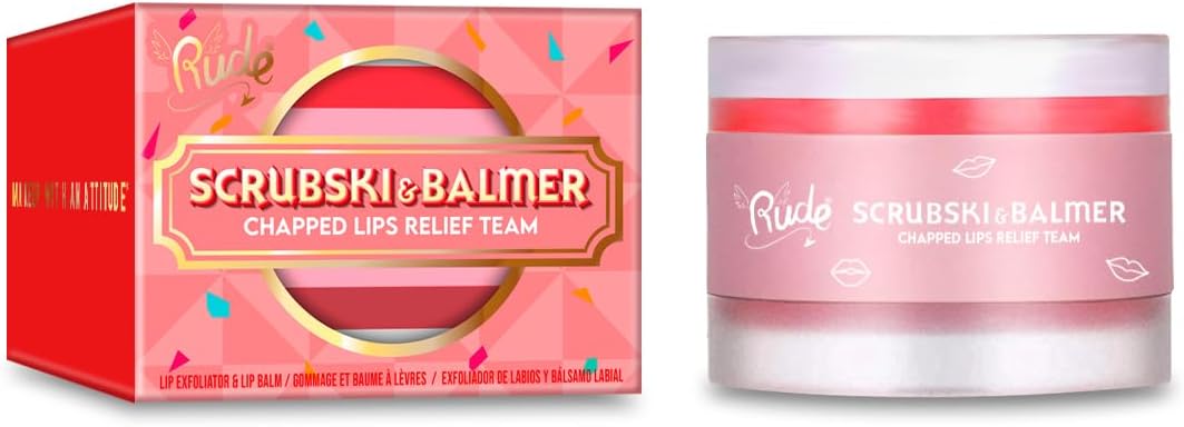 Esfoliante e Balsamo Labbra Pesca Succosa - Rude - 1