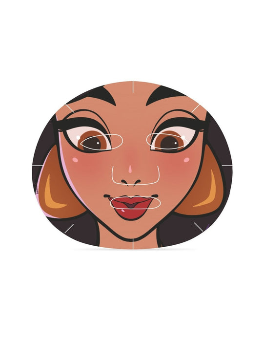 Maschera Viso Disney Princess Express Yourself 25ml - Mad Beauty : Jazmín - 1