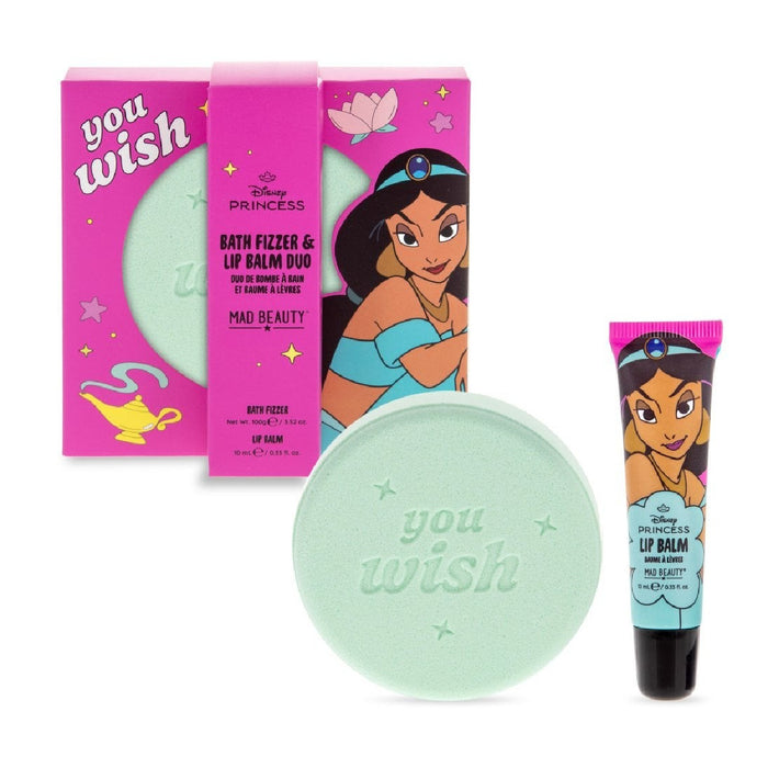 Set di Bombe da Bagno e Balsamo Labbra Princess Express Yourself - Mad Beauty : Jazmín - 1
