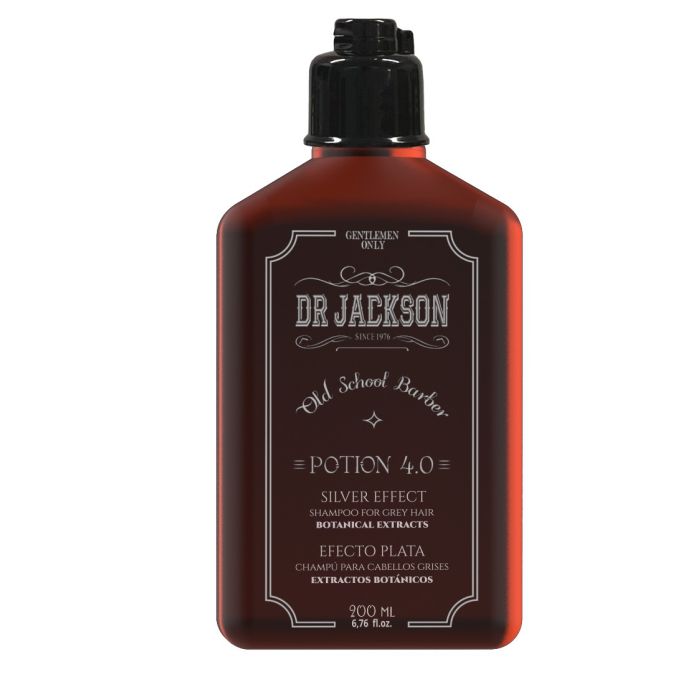 Shampoo per Capelli Grigi - Pozione 4.0 200ml - Dr. Jackson - 1