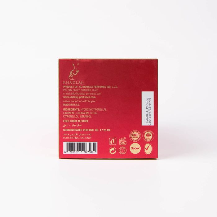 Olio Profumato Malika Red 15ml - Khadlaj - 3