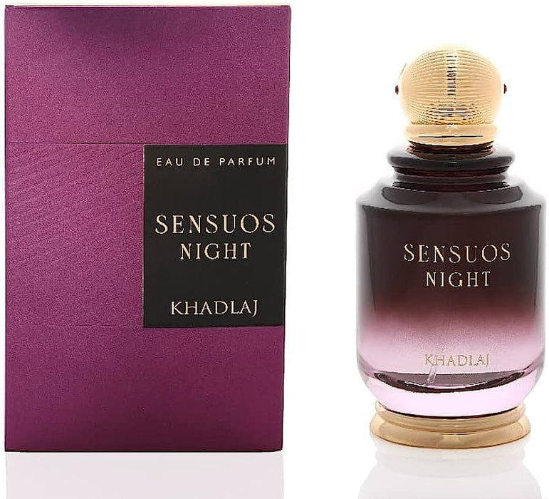 Eau de Parfum Sensous Night 100ml - Khadlaj - 1