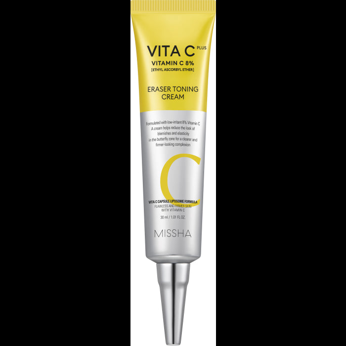 Crema Anti-Macchie Vitamina C Plus Eraser Toning 30ml - Missha - 1