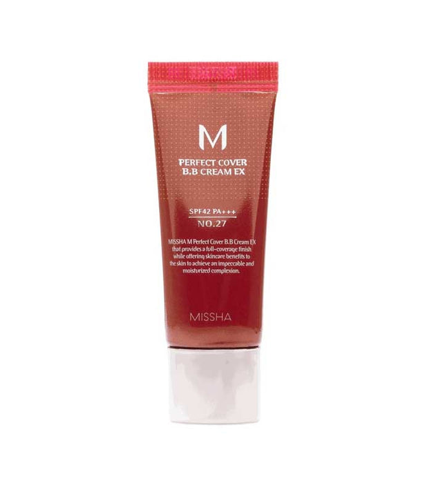 Crema BB Perfect Cover SPF42 Pa+++ 20ml - Missha: 27 - 3