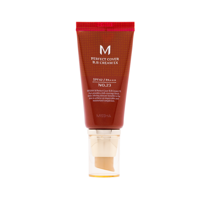 M Perfect Cover Bb Cream Ex Spf42 Pa+++ 50 ml - Missha : 23 - 1